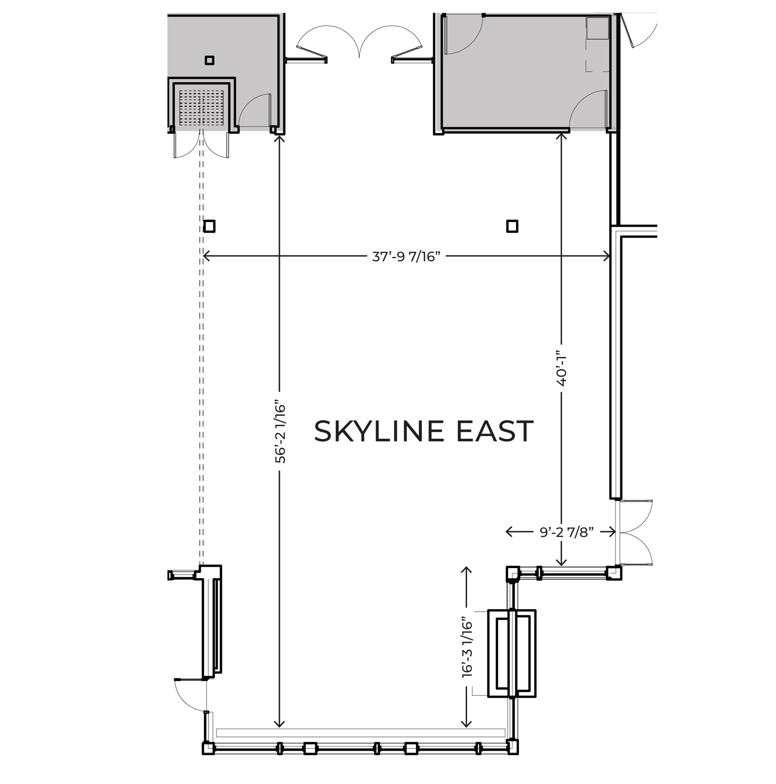 Skyline East Floorplan