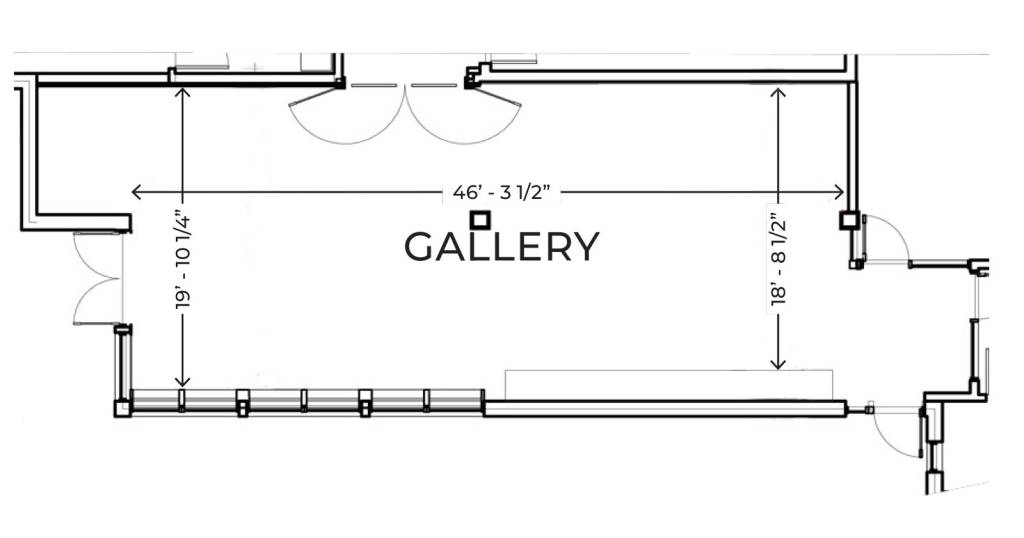 gallery Gallery floor plans