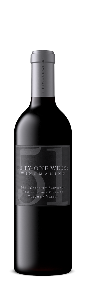 51Weeks CabSauv Destiny Ridge Bottle