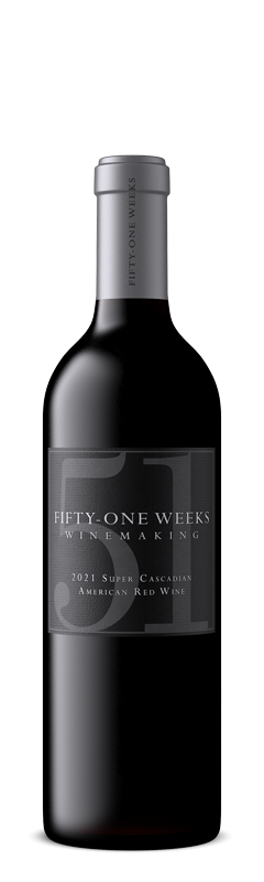 51Weeks-SuperCascadian-AmericaRedWine-2021 51WEEKS WINEMAKING 2021 Super Cascadian American Red Wine