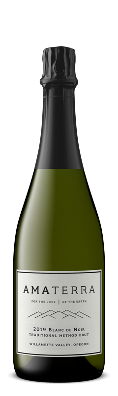 Amaterra-Blanc-de-Noir-750ml-Front-2019-HD AMATERRA 2019 Blanc de Noir TRADITIONAL METHOD BRUT WILLAMETTE VALLEY, OREGON