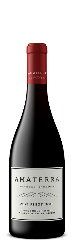 Amaterra-PinotNoir-SwedeHill-2021 AMATERRA 2021 PINOT NOIR SWEDE HILL VINEYARD WILLAMETTE VALLEY, OREGON
